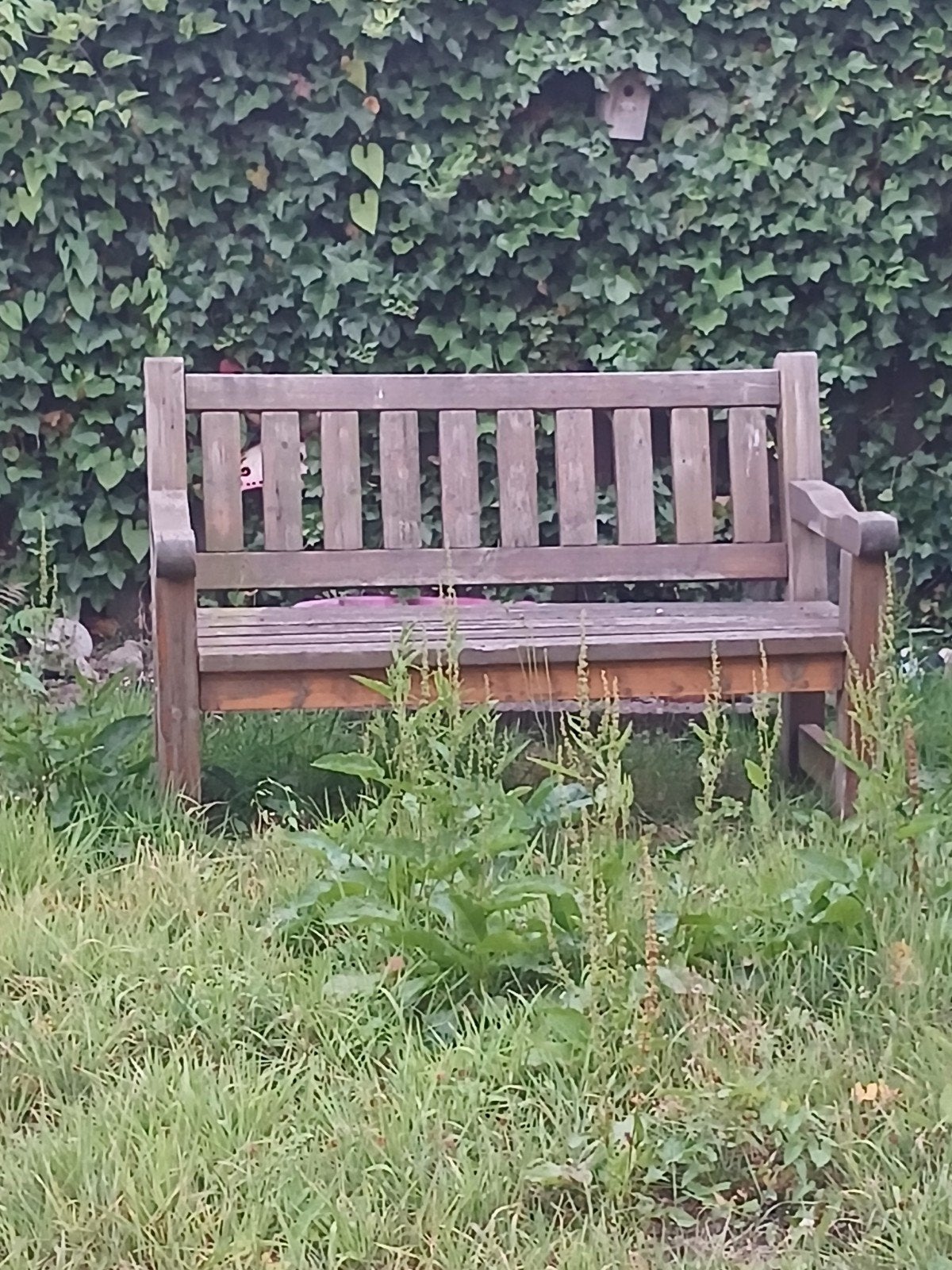 Houten tuinbank, Jardin & Terrasse, Bancs de jardin, Enlèvement, Comme neuf, Bois