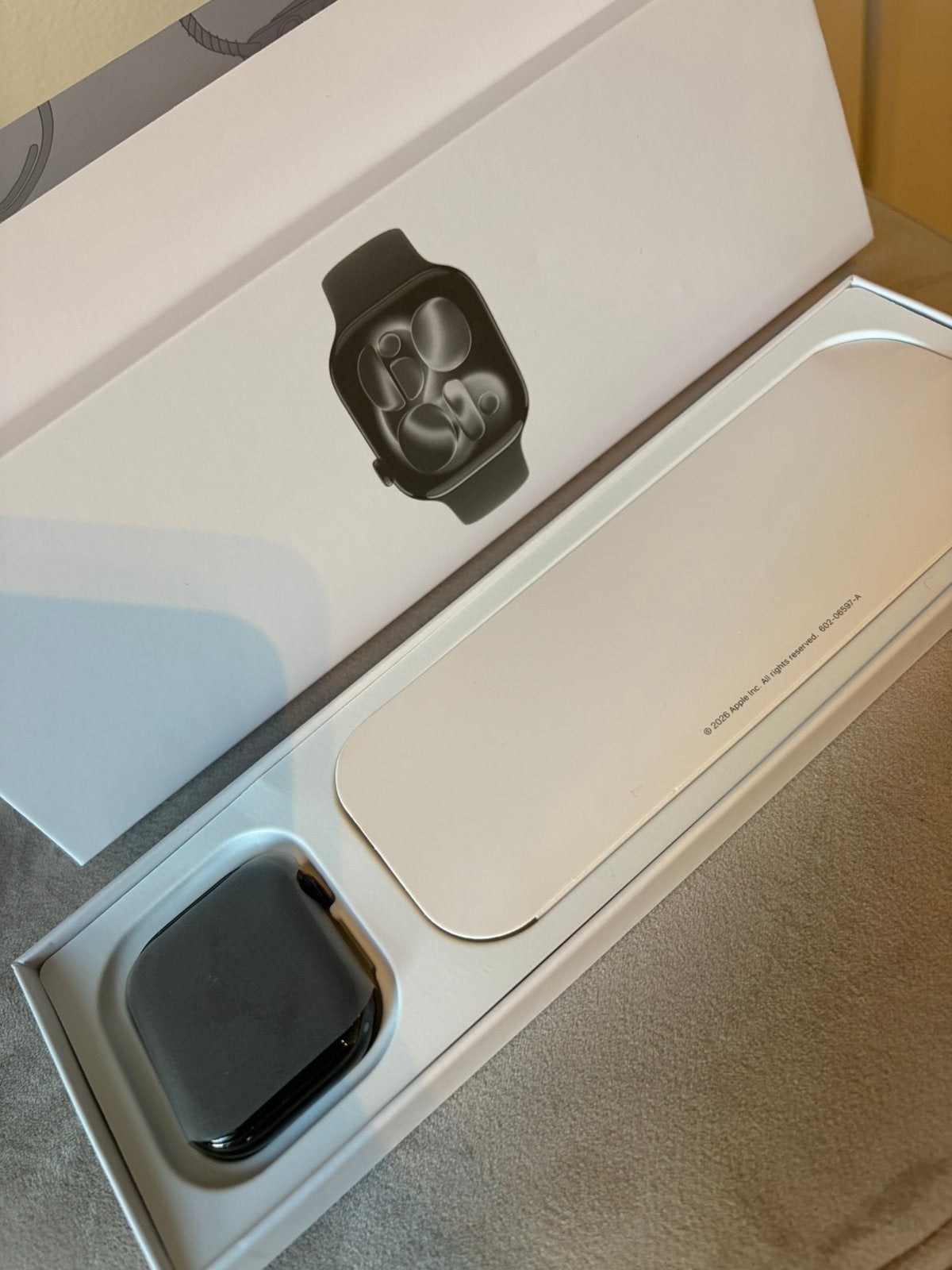 Bracelet de 46 mm pour Apple Watch série 11 neuf, Neuf, Étanche, Enlèvement ou Envoi, IOS