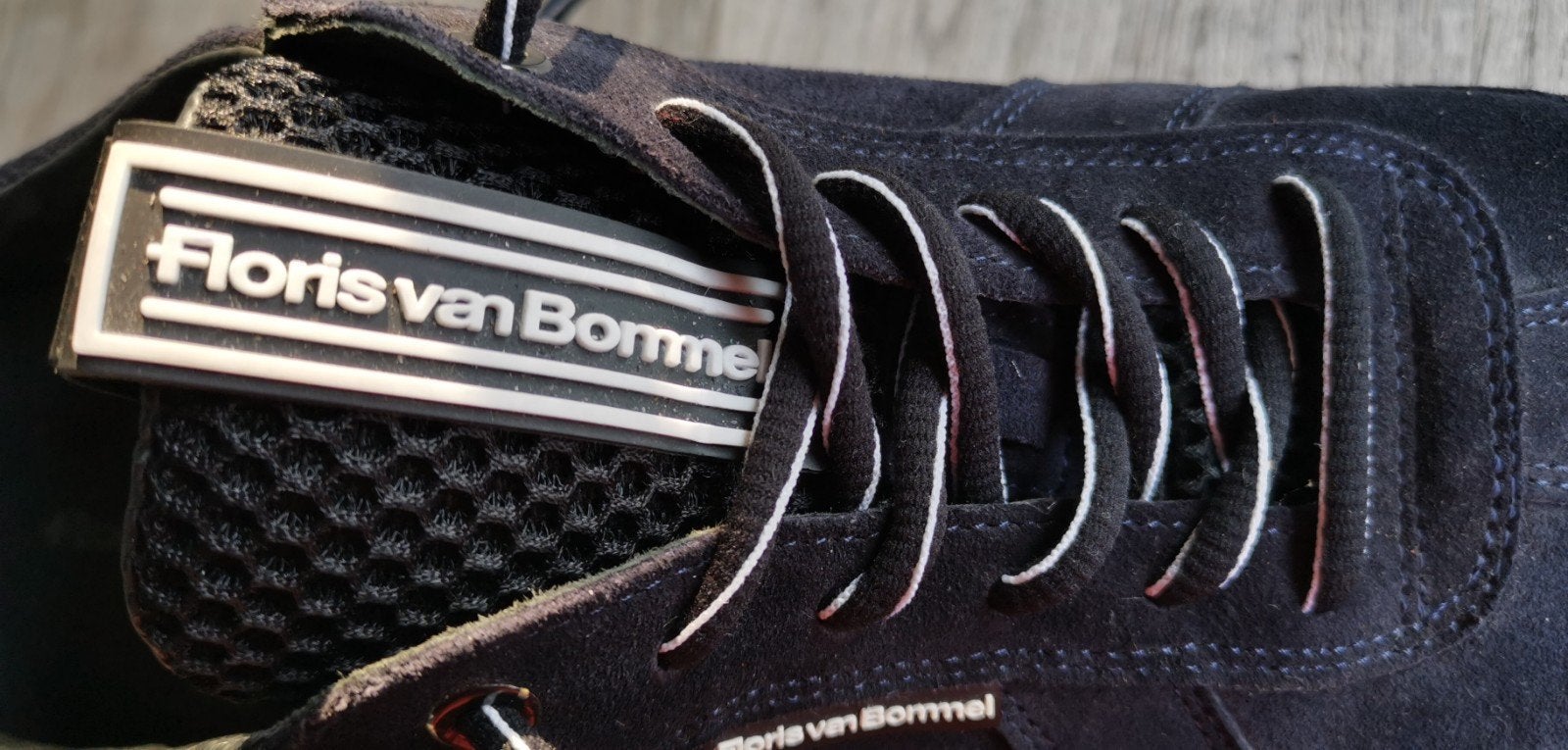 Sneakers homme daim Floris van Bommel 43,bleu foncé, Enlèvement ou Envoi, Bleu