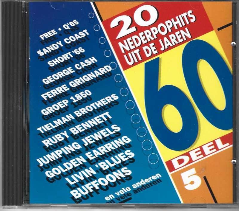 CD 20 Nederpophits Uit De Jaren 60 Deel 5, Cd's en Dvd's, Ophalen of Verzenden, Zo goed als nieuw, Pop