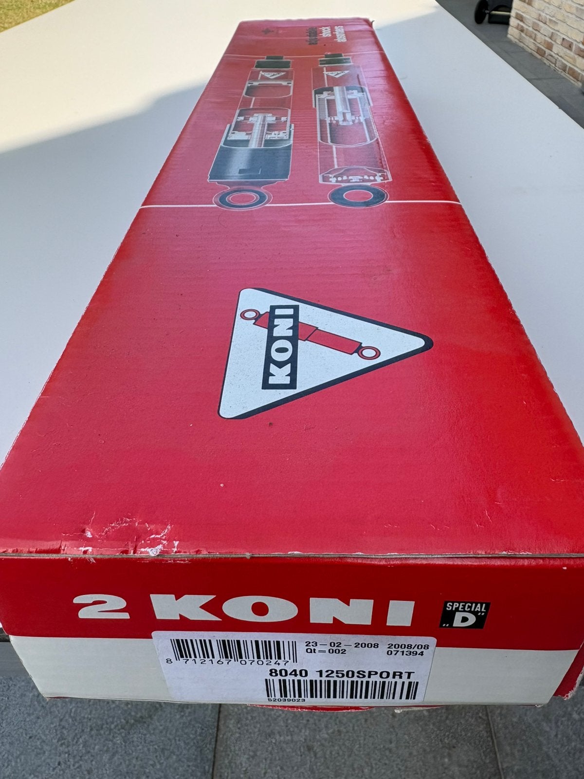 Schokdempers koni geel 8040 1250SPORT voor bmw e46, Auto-onderdelen, Ophalen of Verzenden, Nieuw, BMW