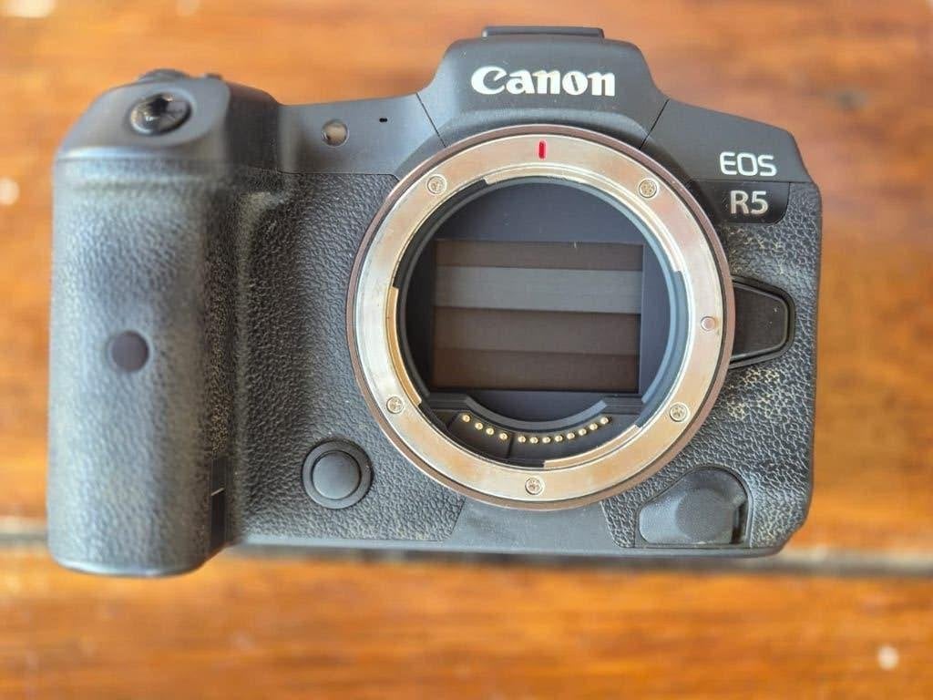 Canon Eos R5 body, Canon, Utilisé, Appareil photo hybride, 45 mégapixels