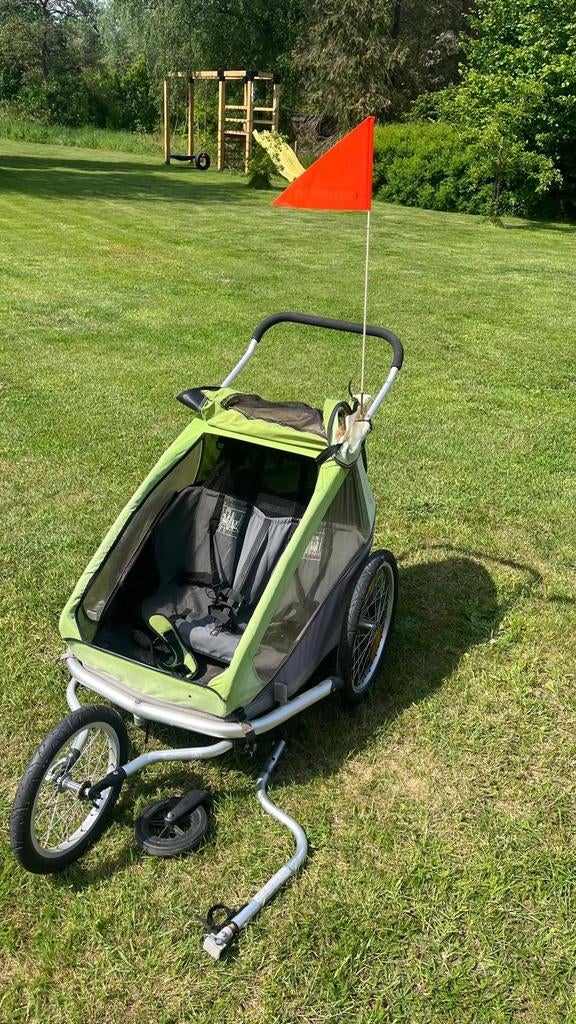 Croozer fietskar, Fietsen en Brommers, Ophalen, Gebruikt, Kinderkar, Croozer