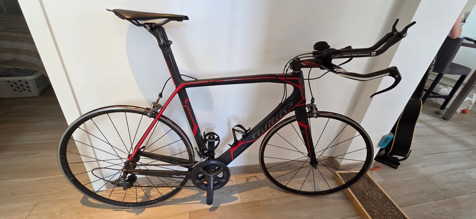 race/tt fiets onderdelen, Enlèvement, Utilisé, Carbone, Plus de 20 vitesses