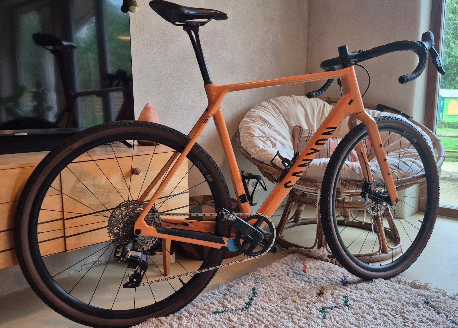 canyon grizl CF, rival axs, Fietsen en Brommers, Fietsen | Racefietsen, Gebruikt, Carbon, 10 tot 15 versnellingen, Heren
