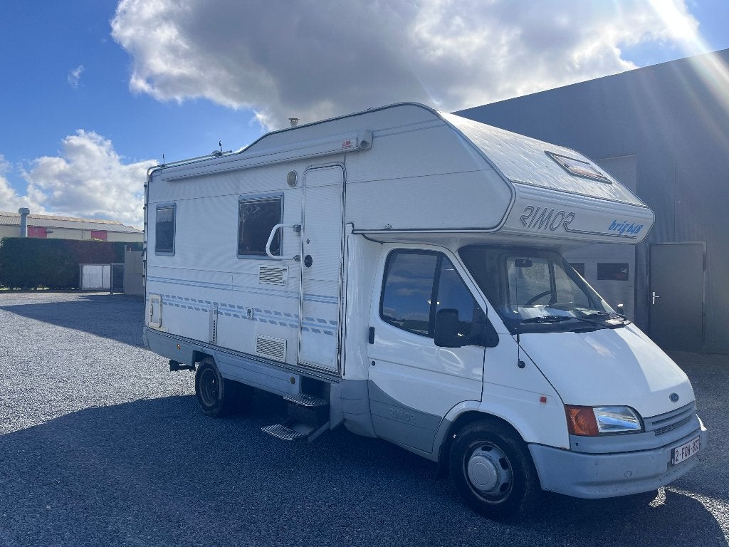 Vlotte Ford Rimor (1994) mobilhome |  | Dakairco & Omvormer, Alkoof, Ringverwarming, Ford, Afzuigkap