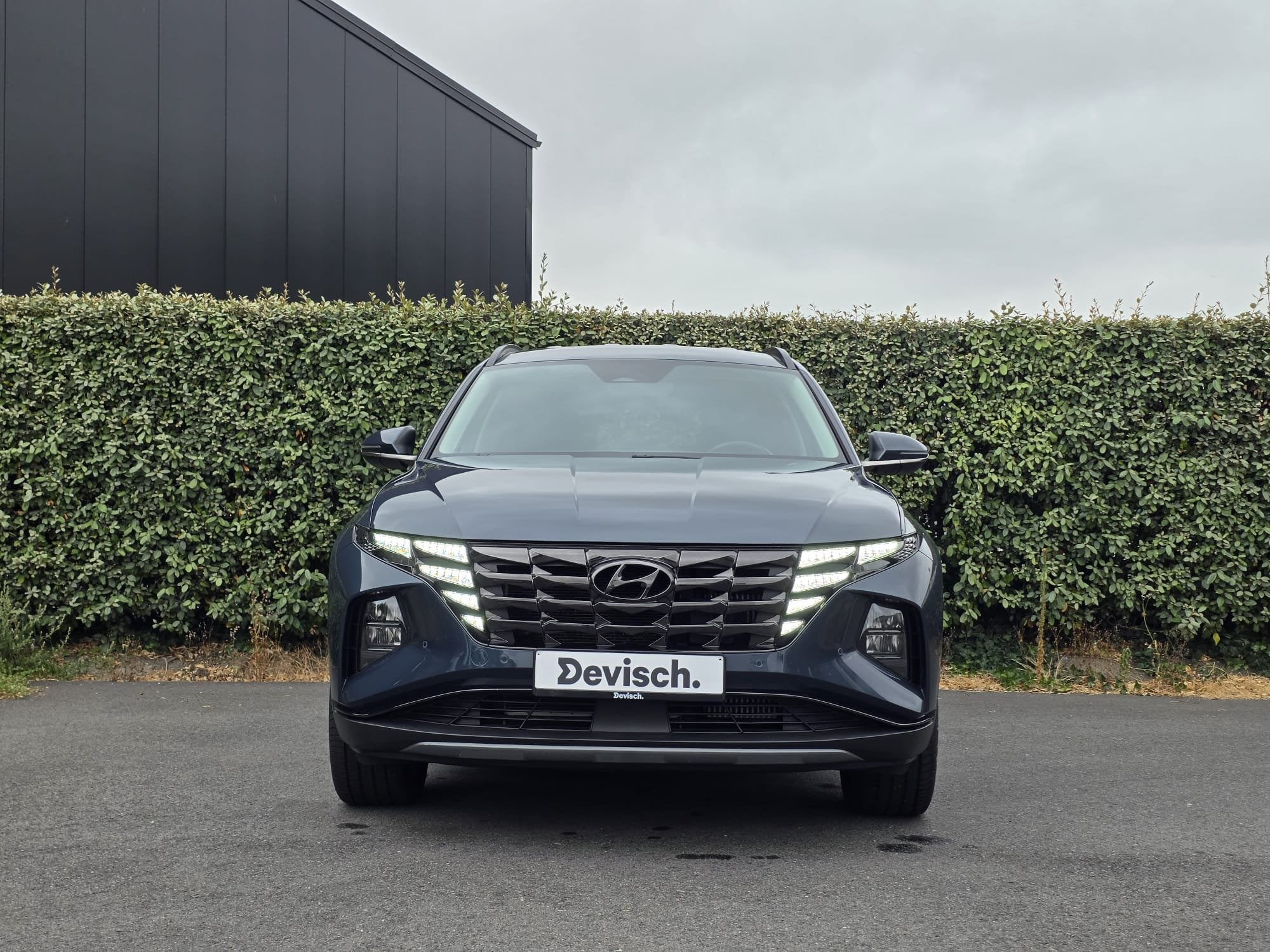 Hyundai Tucson PHEV 1.6 T-GDi A/T LIMITED EDITION 4WD, Auto's, Automaat, 4 deurs, 4 cilinders, Blauw