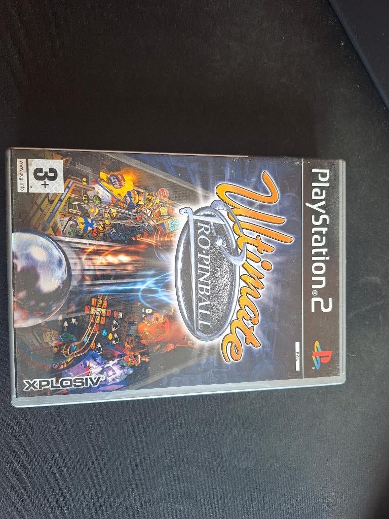 PS2 Games Bundle – Ultimate Pro Pinball + WipEout Fusion, Envoi, Utilisé, Course et Pilotage