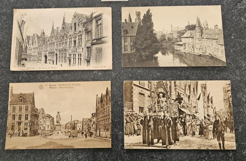 BRUGGE : oude postkaarten (2,50 per stuk), Enlèvement, Flandre Occidentale