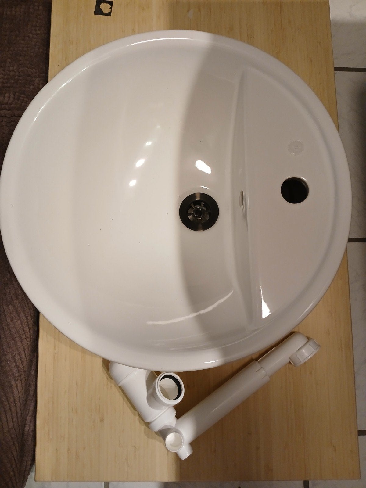 Lavabo SDB neuf jamais utilisé, Bricolage & Construction, Sanitaire, Enlèvement, Lavabo