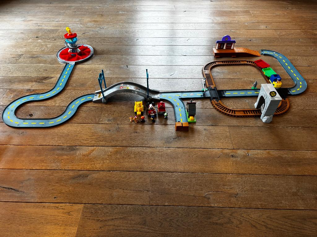 Paw Patrol racebaan adventure bay, Ophalen, Gebruikt, Racebaan