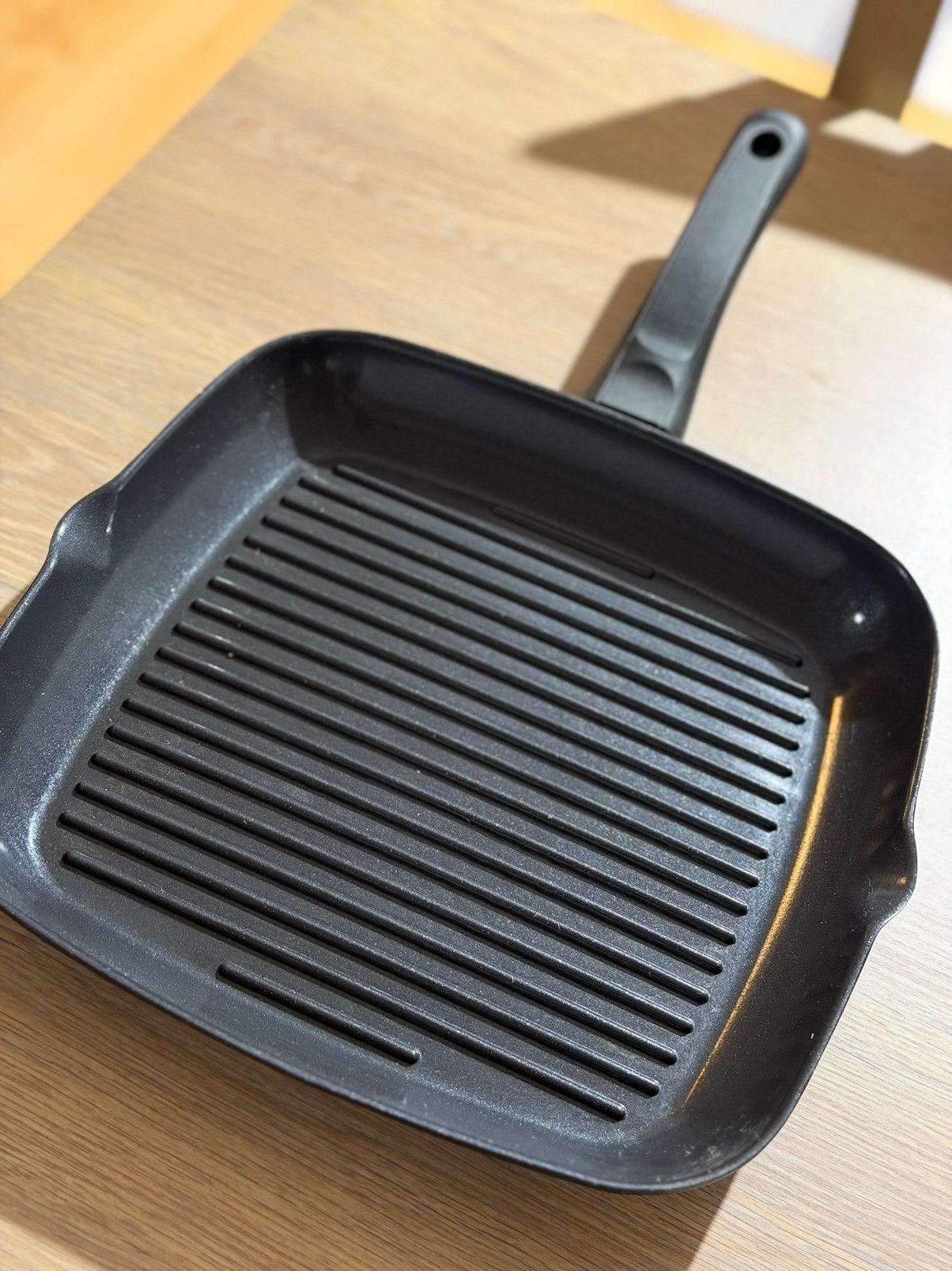 grill pan, Huis en Inrichting, Ophalen of Verzenden, Zo goed als nieuw