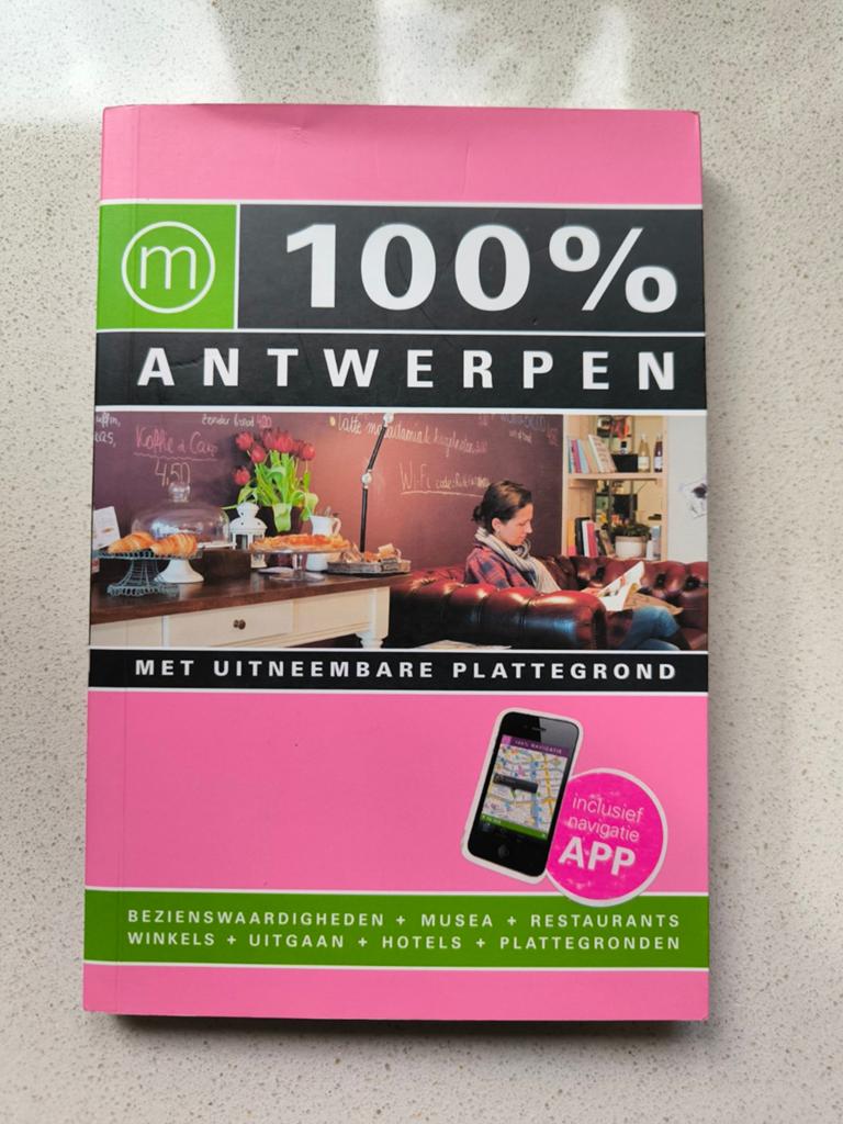 Sabine Lefever - 100% Antwerpen, Sabine Lefever, Budget, Reisgids of -boek, Benelux