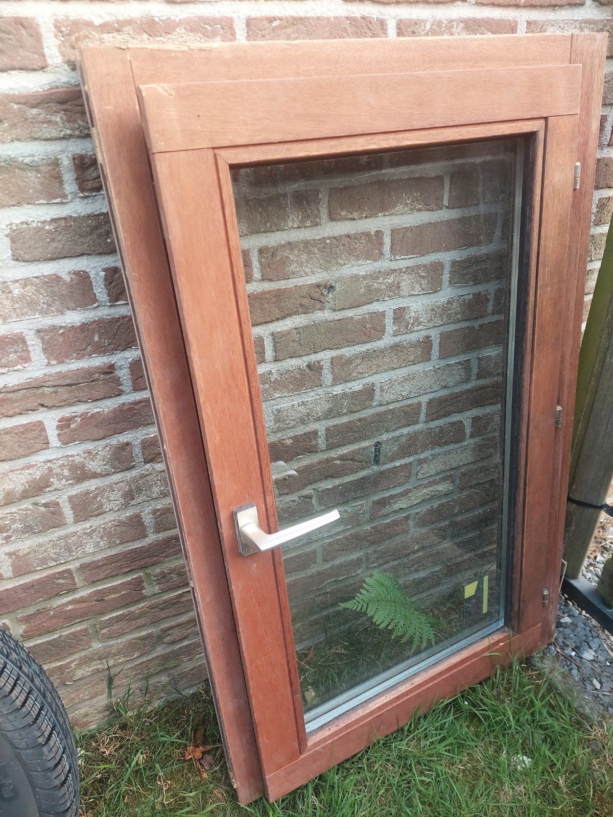châssis meranti très bon état, Bricolage & Construction, Enlèvement