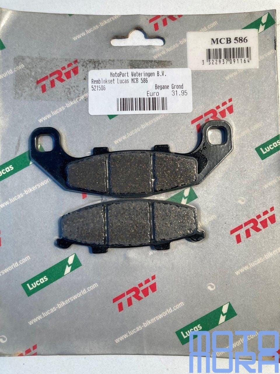 TRW MCB586 remblokken set Kawasaki KR1 KR1S Suzuki RGV roser, Motoren, -, -, Nieuw, Ophalen of Verzenden