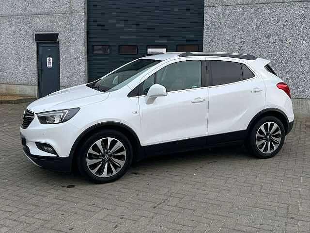 Opel Mokka X 1.4 Turbo, Auto's, MokkaX, 102 kW, https://public.car-pass.be/vhr/330e2dfa-6bd6-4351-8b27-dd6a2f02d5af, Wit