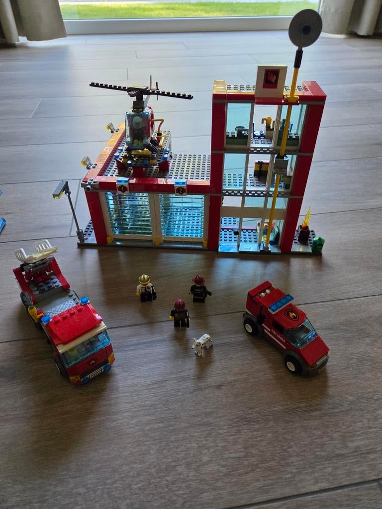 Legoset Brandweer, Kinderen en Baby's, Ophalen, Compleet, Lego