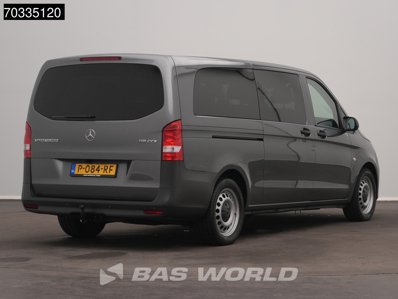 Mercedes Vito 116 Ex. BTW/BPM Personenvervoer Automaat 9-Per, Argent ou Gris, Achat, Euro 6, Entreprise