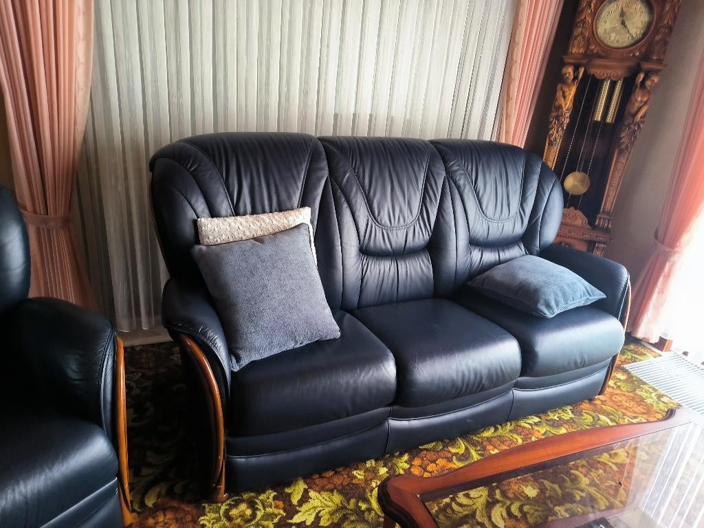 Salon, Ophalen, Zo goed als nieuw, Vierpersoons of meer, Leer
