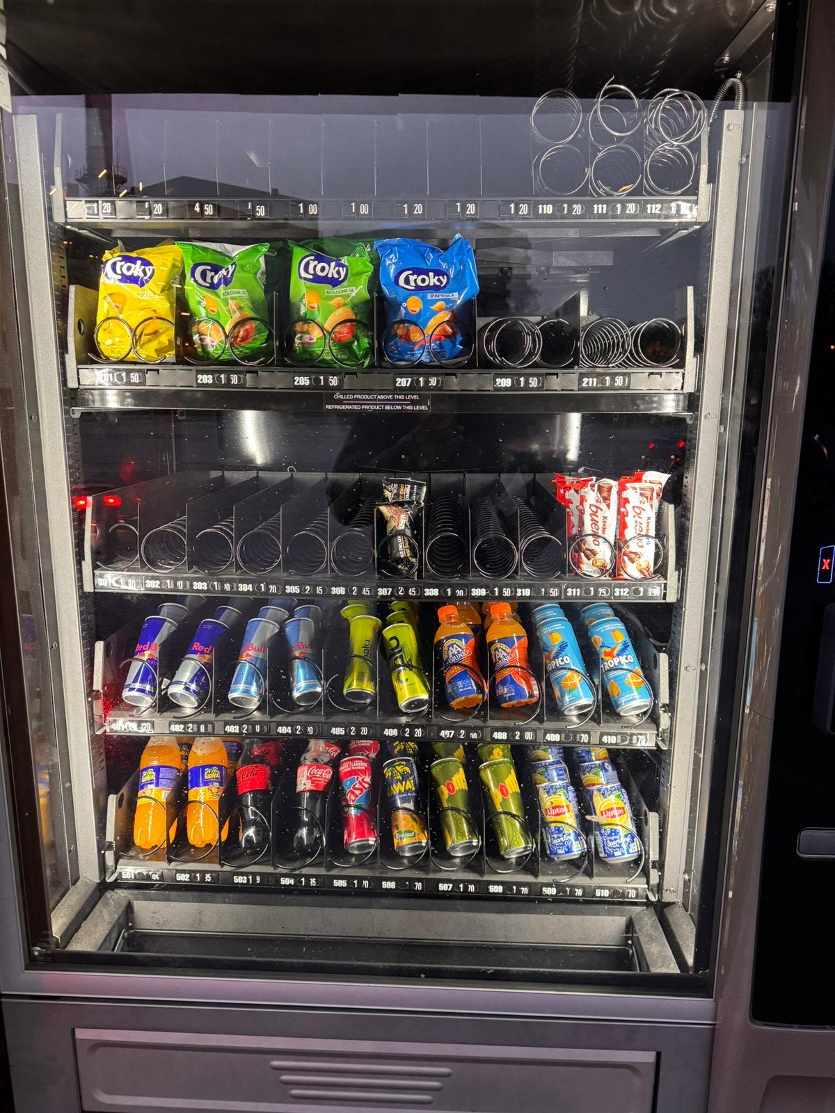 Drankautomaat / vendingautomaat – volledig werkend., Collections, Euro, Enlèvement, Utilisé, Avec clés