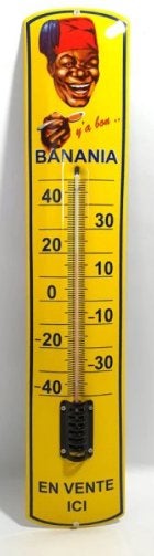 Grote Spa Water thermometer retro vintage reclame, Ophalen of Verzenden, Nieuw, Gebruiksvoorwerp