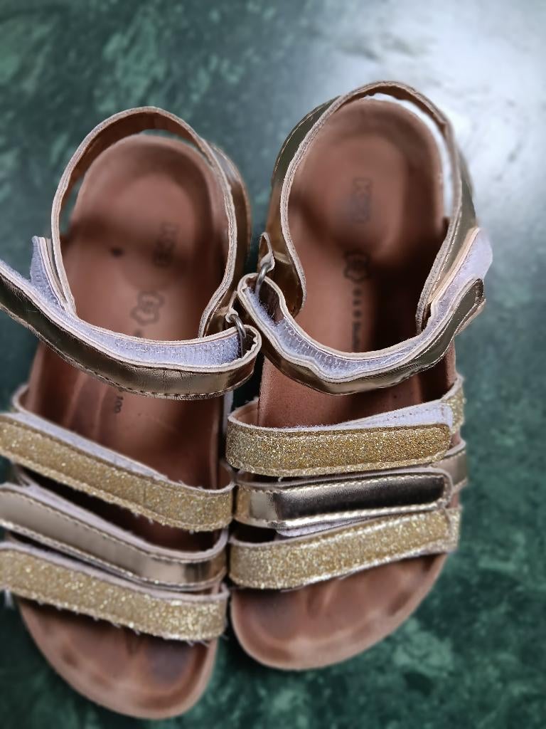 lederen meisjessandalen , maat 32 , K3 , met velcro, Kinderen en Baby's, Ophalen, Gebruikt, Meisje, Schoenen