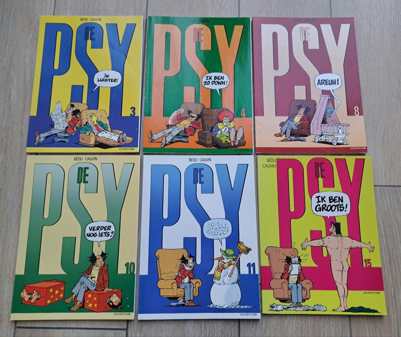 Lot strips: De PSY, Boeken, Ophalen of Verzenden, Zo goed als nieuw