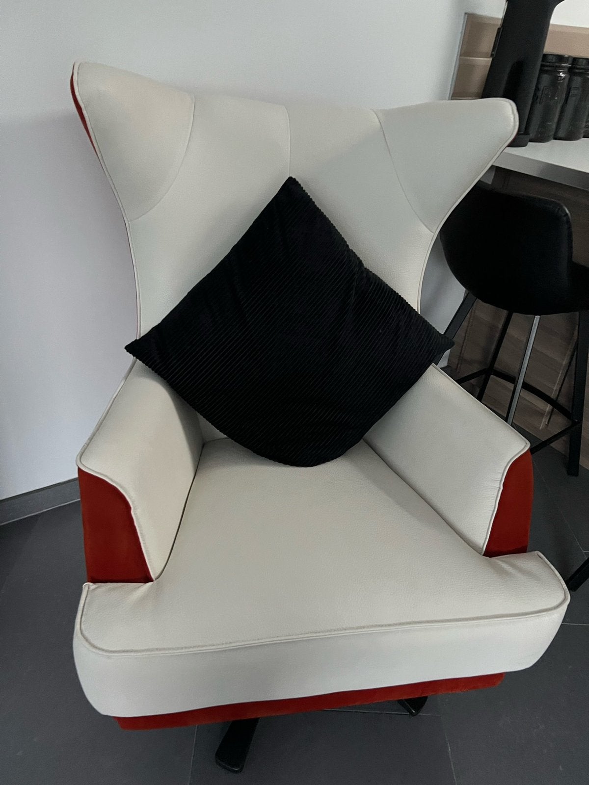 Fauteuil Henders and Hazel, Enlèvement, Comme neuf, Cuir