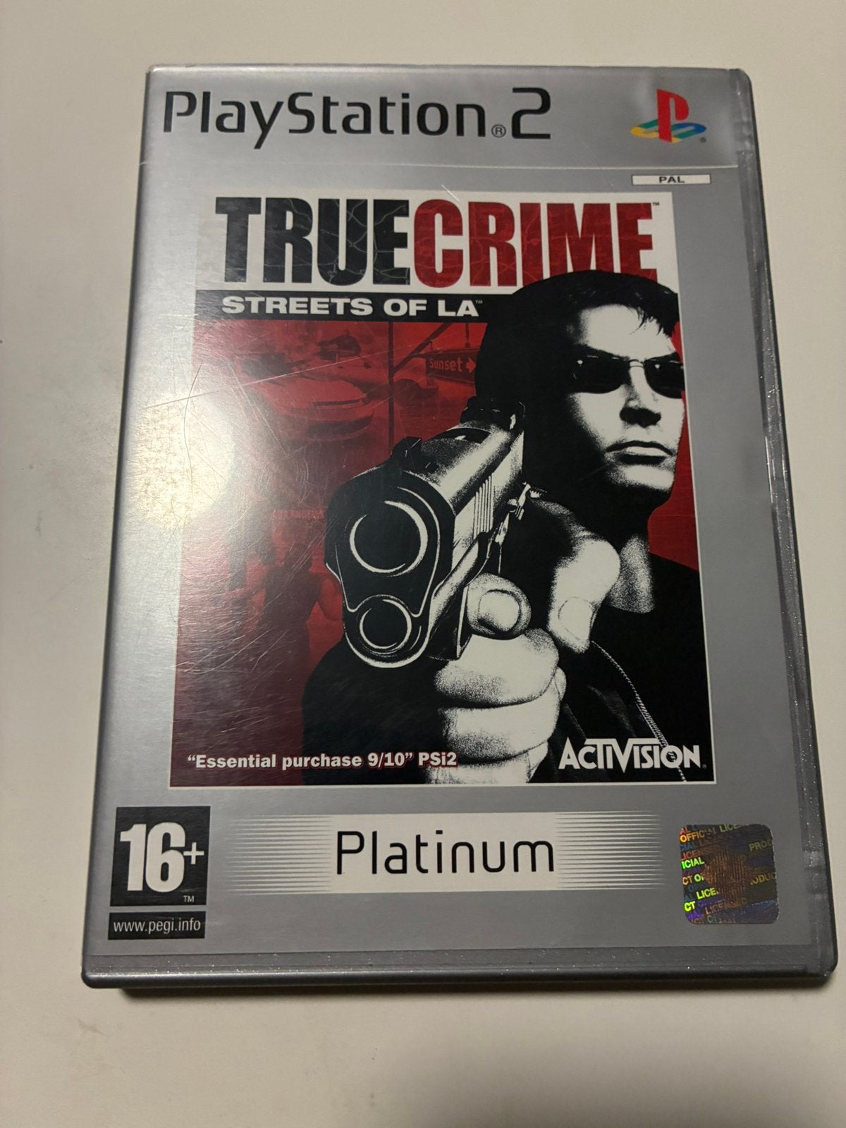 True Crime: Streets of LA - PlayStation 2 Platinum, Consoles de jeu & Jeux vidéo, Enlèvement ou Envoi, Comme neuf, Combat