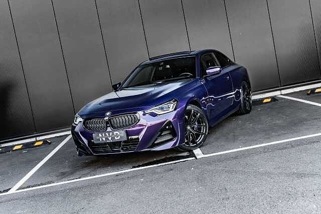 BMW 220 I| Coupe | M-Sport | Pano | LED | 360 | H. Kardon |, Auto's, Zwart, Overige kleuren, 181 pk, Bedrijf
