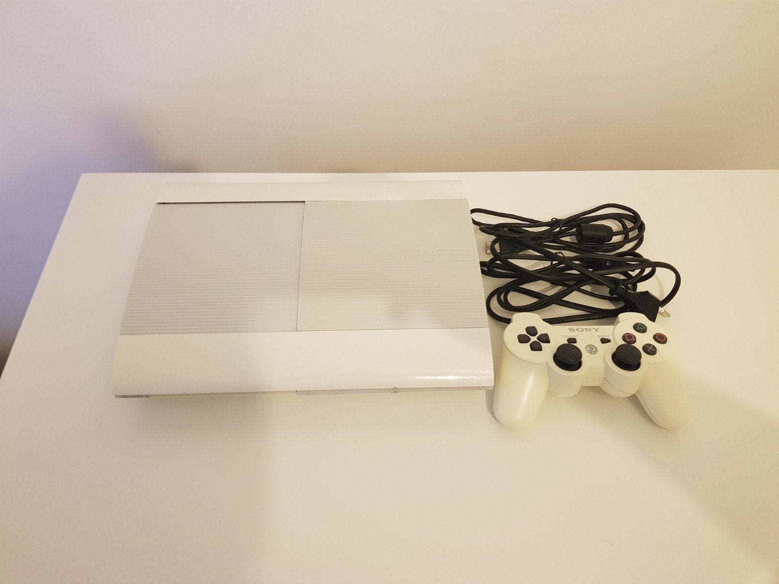 PlayStation 3 wit met controller, Games en Spelcomputers, Ophalen of Verzenden