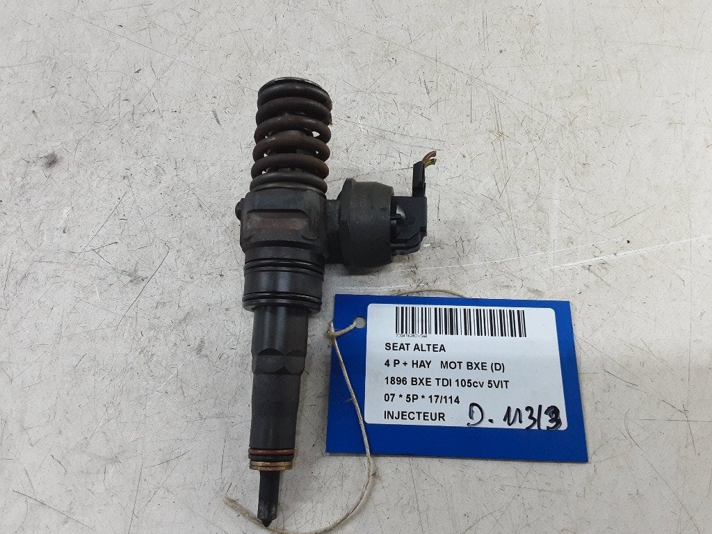INJECTEUR Seat Altea (5P1) (01-2004/07-2015) (038130073AGBA), Mevr. I. Hauben, Utilisé, Rue de l'Espoir 34 34
4030  GRIVEGNÉE, BE