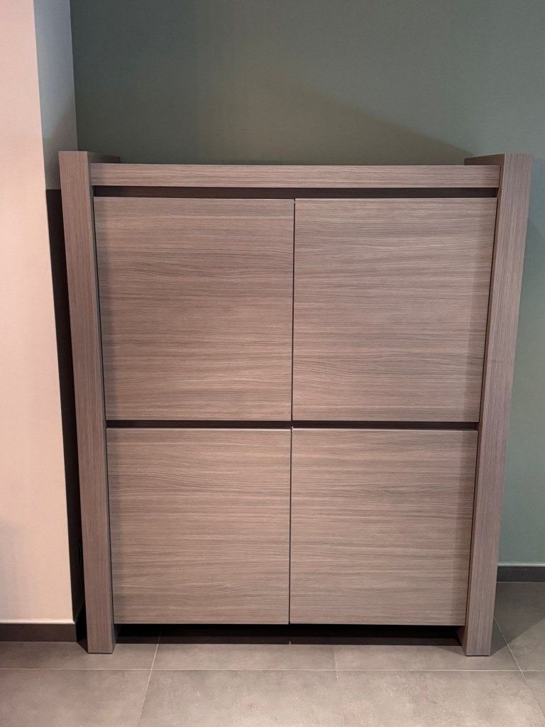 Armoire de bar 160x133x45,5, 25 à 50 cm, Avec porte(s), 100 à 150 cm, Utilisé