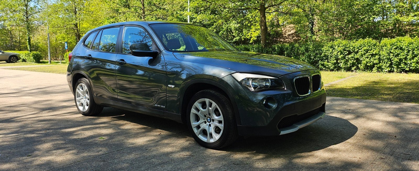 BMW X1 2.0 sDrive Bj.2010 Met 101.000 Km, Autos, BMW, Achat, Boîte manuelle, 5 portes, Vert