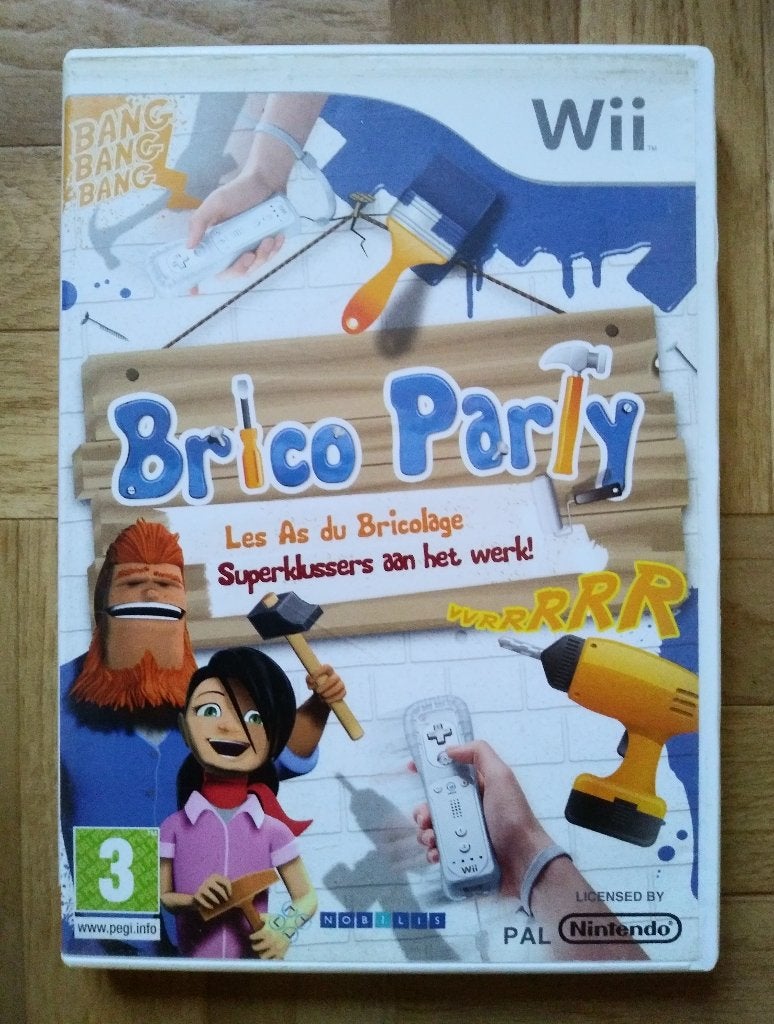 Brico Party, jeu pour le Handy Harry's..., Enlèvement ou Envoi, 2 joueurs, Un ordinateur, Utilisé