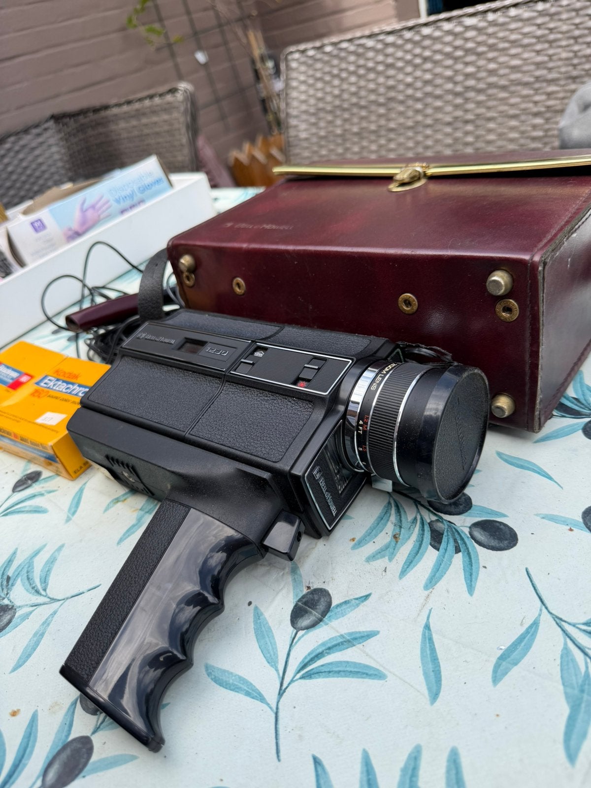 Vintage Bell & Howell Filmsonic XL 1230 Super 8 Camera, Ophalen of Verzenden, Camera