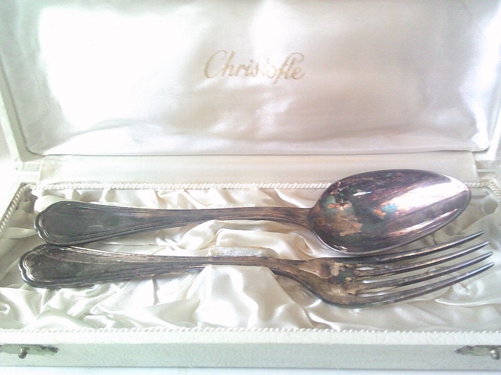lepel en vork christofle, Ophalen