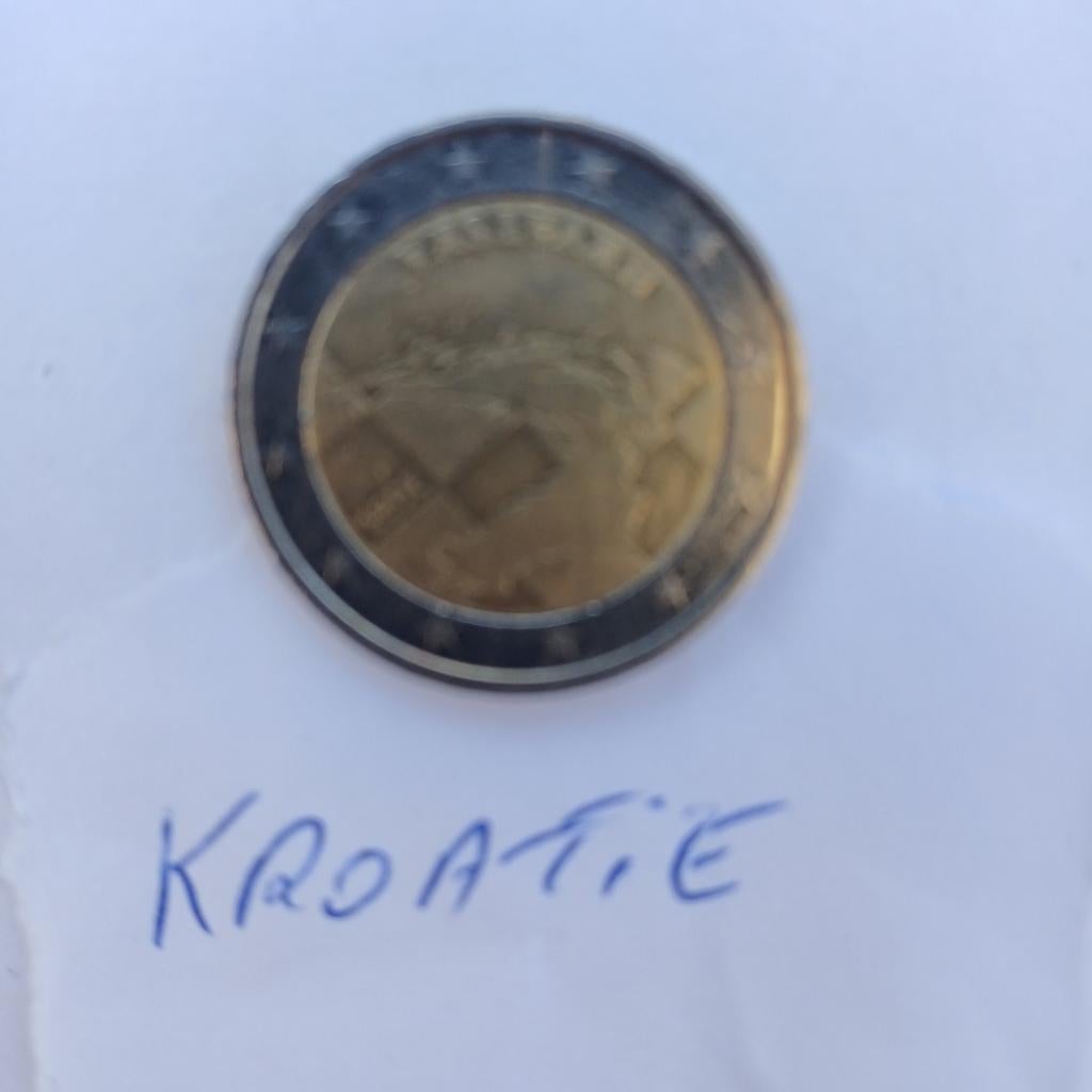 2 euro munt kroatie, Ophalen, 2 euro