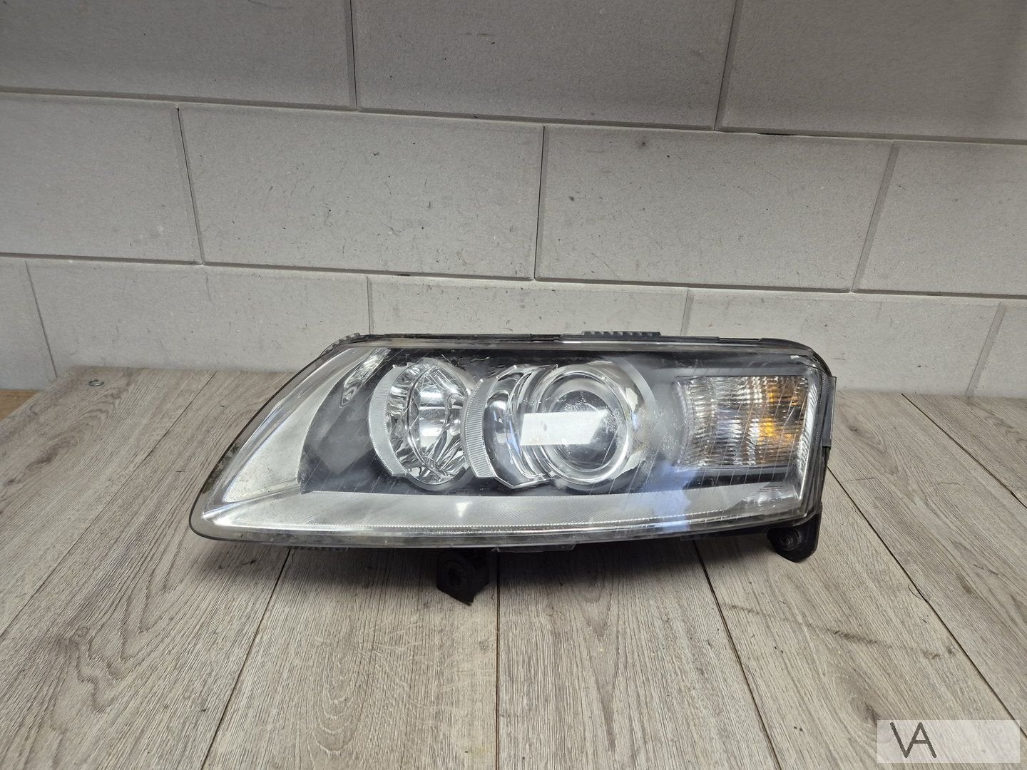 Audi A6 4f 2004 - 2008 koplamp links XENON zonder bochtlicht, Auto-onderdelen, Gebruikt, -, -, -