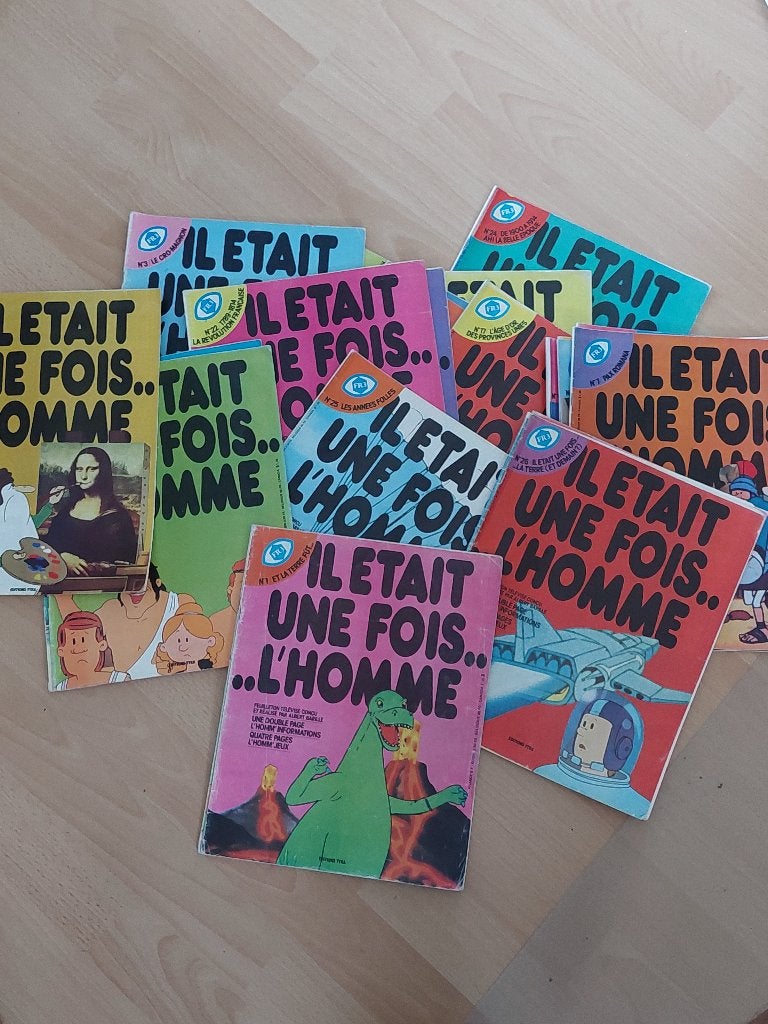 REVUE IL ETAIT UNE FOIS L'HOMME DE FR3, Enlèvement, 20e siècle ou après, Utilisé