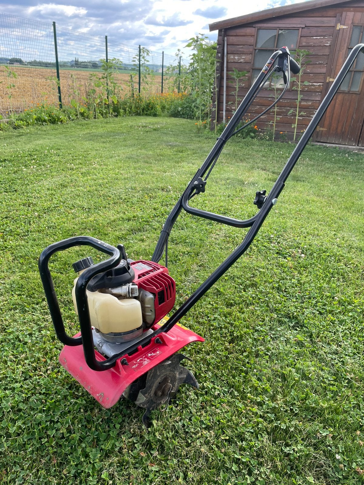 honda mini tuinfrees, Bricolage & Construction, Outillage | Fraiseuses, Enlèvement, Comme neuf, Coupeur de jardin