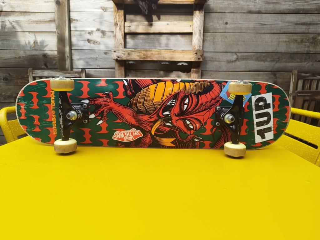 Santana Cruze skate board, Sport en Fitness, Skateboarden, Ophalen of Verzenden, Gebruikt, Skateboard