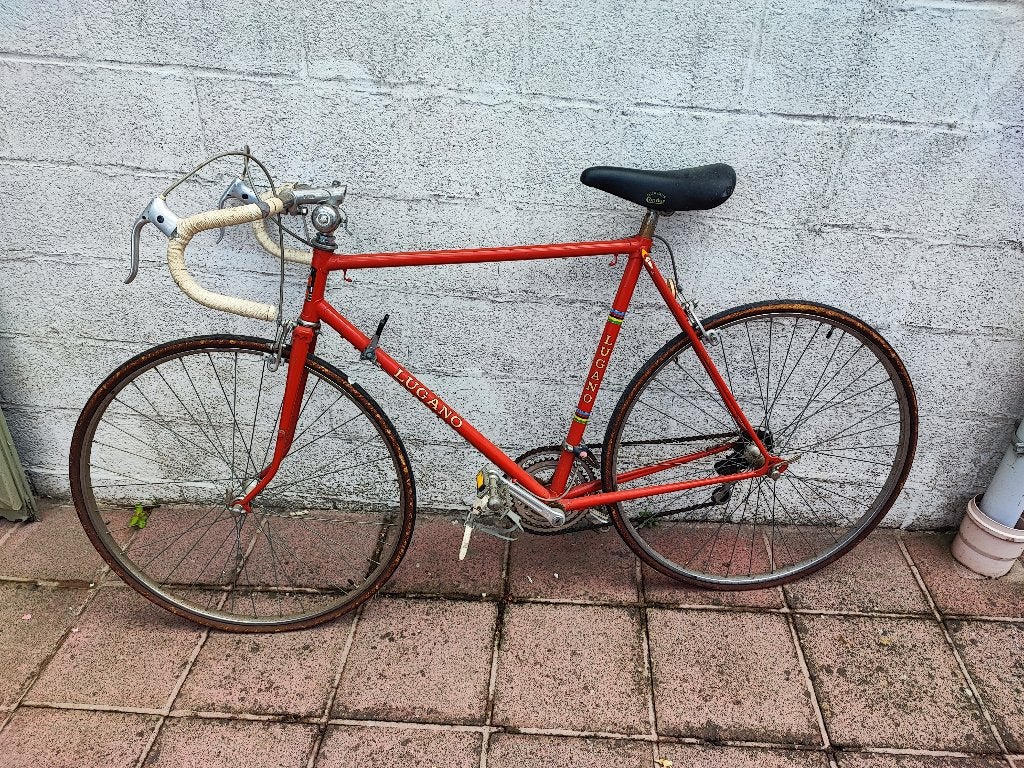 Vélo de course vintage Lugano, Enlèvement, LUGANO, Années 60 ou plus récent