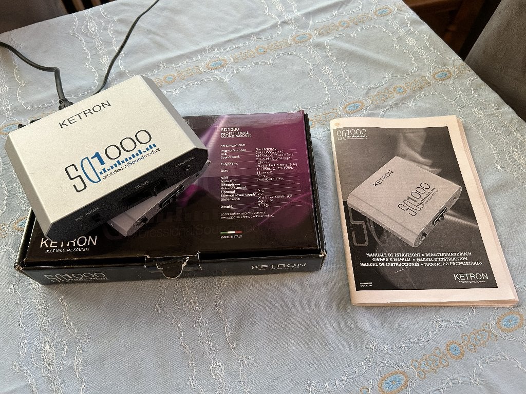 Ketron SD-1000, Muziek en Instrumenten, Overige merken, Gebruikt, Aanslaggevoelig, Overige aantallen