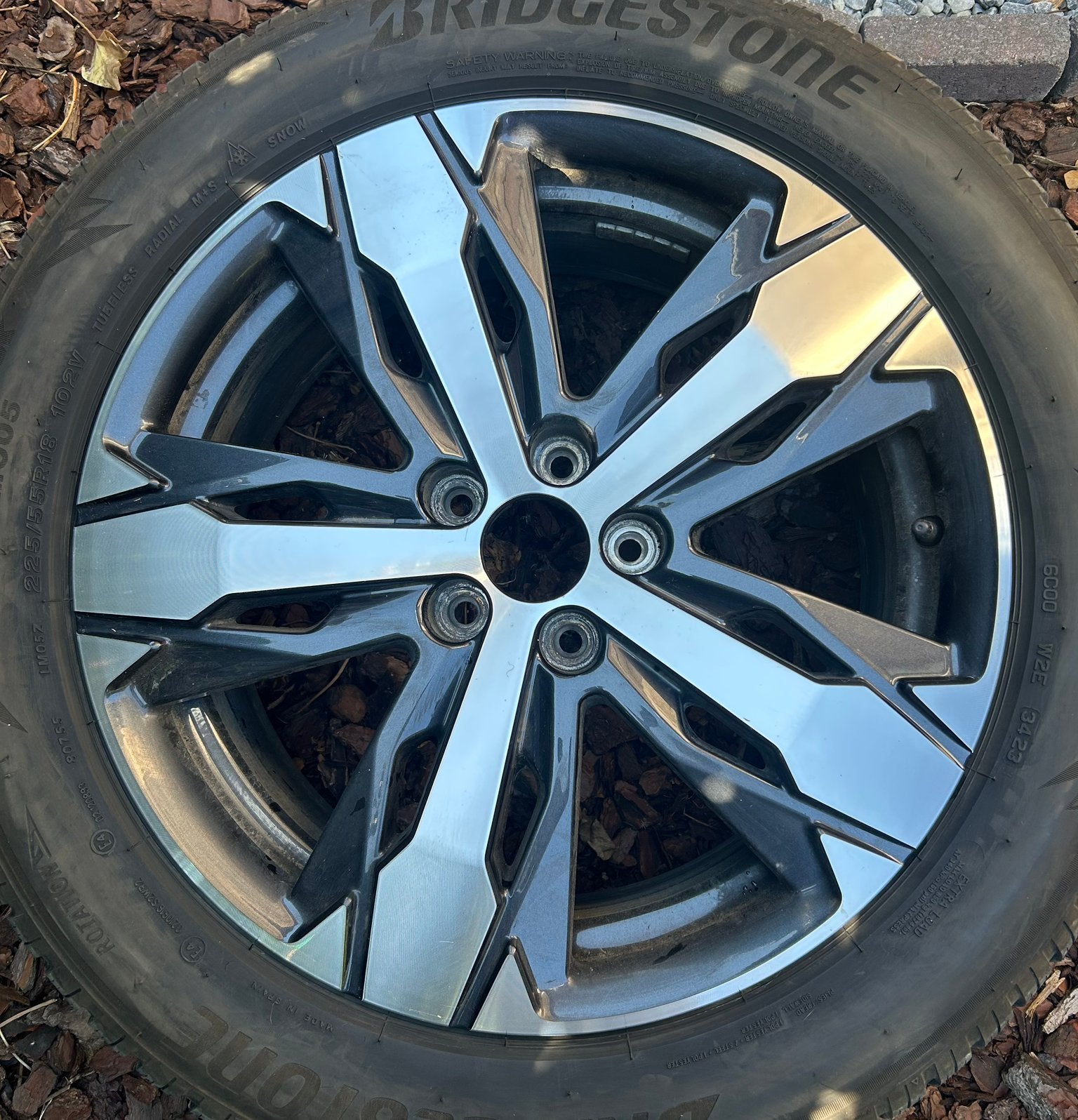 Alu winterkit 18” Peugeot 5x108 5008,3008,Citroen,, Auto-onderdelen, Banden en Velgen, Ophalen, Band(en)