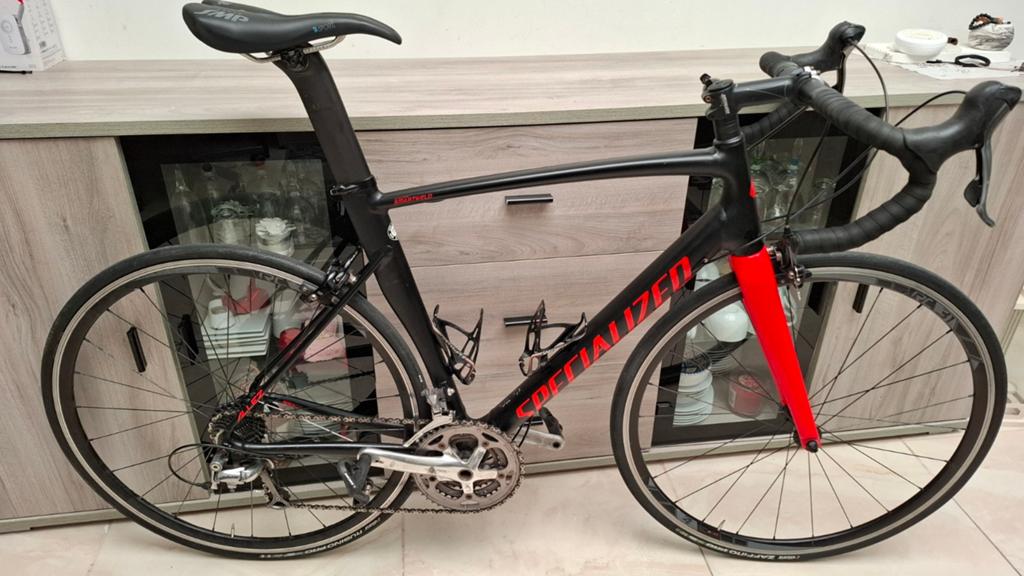Specialized D'Aluisio Smartweld en bonne état taille 54, Enlèvement, Carbone