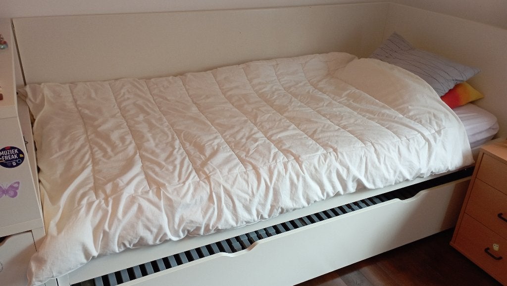 Bed, Huis en Inrichting, Ophalen, Gebruikt, 90 cm, Eenpersoons