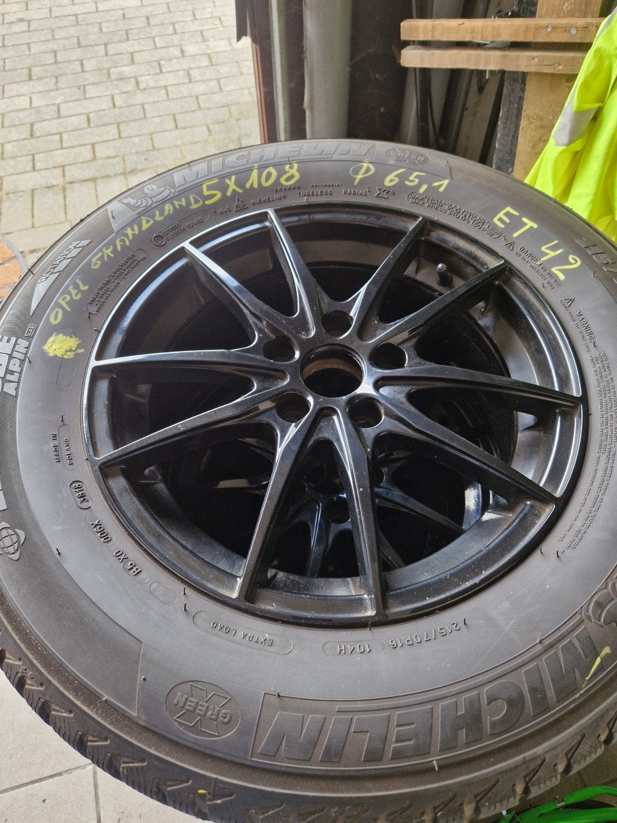 aluminium zwarte velgen17", Auto-onderdelen, Banden en Velgen, Ophalen of Verzenden, Velg(en)