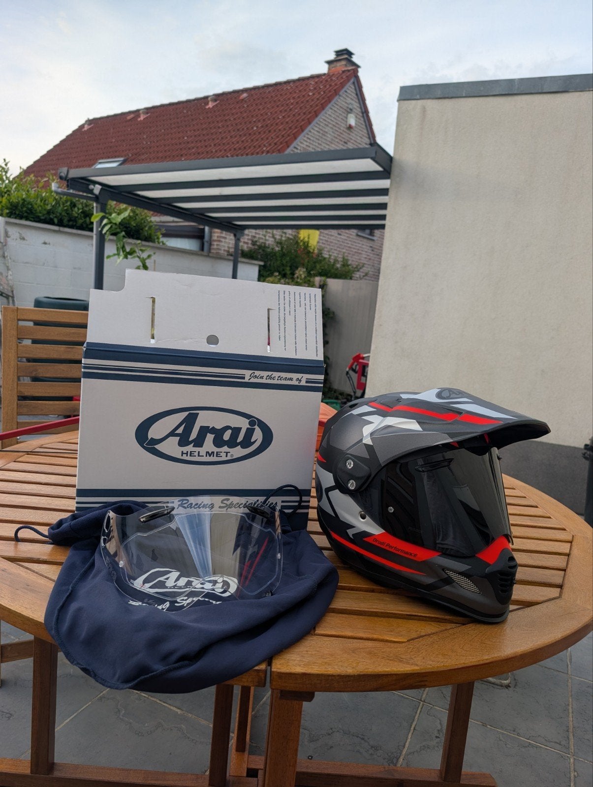 Arai Tour-X4 taille L, Motoren, Kleding | Motorhelmen, Ophalen, Arai, Dames, Integraalhelm