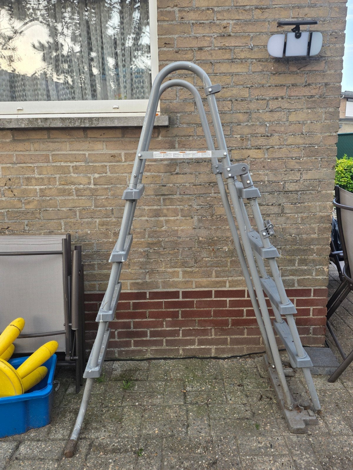 Zwembad ladder, Tuin en Terras, Ophalen, Ladder